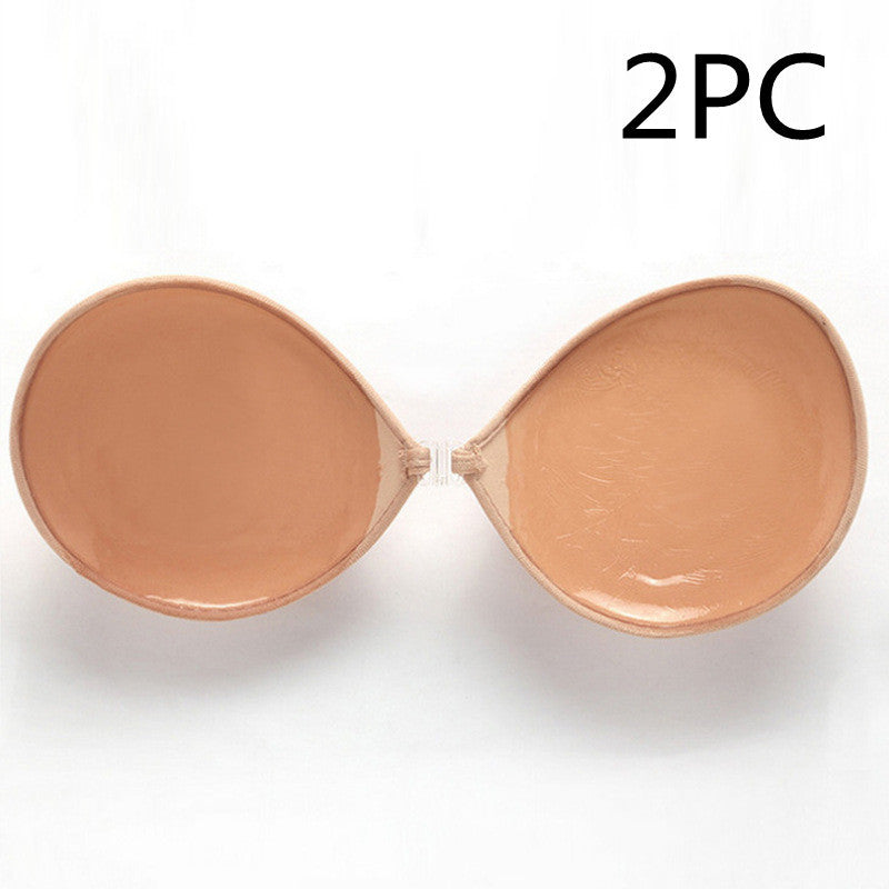 Push Up Strapless Invisible One Piece Silicone Bra