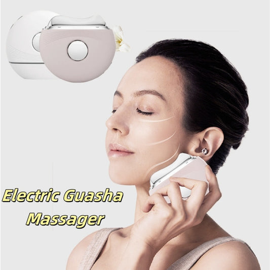 Electric  Heat Body Scraping Therapy Skincare Beauty Device