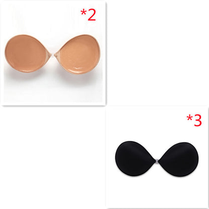 Push Up Strapless Invisible One Piece Silicone Bra