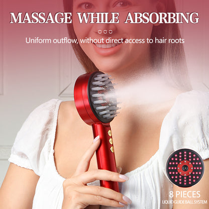 Scalp Massage Comb Red Light
